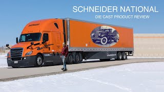 Schneider National Trucking Founding History amp DCP amp First Gear Diecast Models of Schneider Trucks [upl. by Britteny]