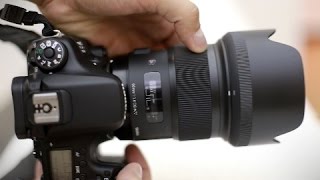 Sigma 50mm f14 DG Art lens review with samples Fullframe and APSC [upl. by Gawen]