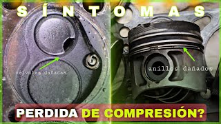 5 causas principales de pérdida de compresión de un motor [upl. by Ayahs]