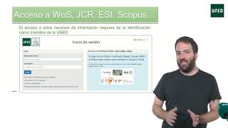 Acceso a Web of Science Journal Citation Reports Essential Science Indicators y Scopus [upl. by Kaden]