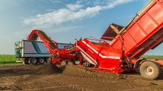 GRIMME CleanLoader  Field Loader for potatoes and vegetables [upl. by Fairweather]