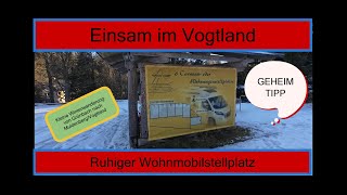 Allein im Wald ruhiger Wohnmobilstellplatz im Vogtland [upl. by Bolton383]