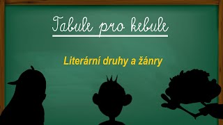 Literární druhy a žánry [upl. by Sharia]