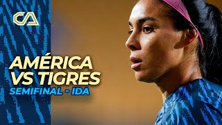 🔴  EN VIVO  🦅 América Vs Tigres  Semifinal  Ida [upl. by Enelak282]