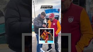 Galatasaray futbolcu bilmece röportaj [upl. by Akehsay]