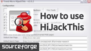 How to Use HiJackThis for Windows [upl. by Annuhsal]