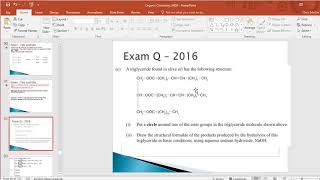 NCEA Level 3 Chemistry Fats oils saponification [upl. by Nieberg]