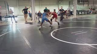 Brian Tennant 120 Ohio State Fair Greco Tournament Match 1 72818 [upl. by Tail308]