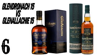 GLENDRONACH 15 VS GLENALLACHIE 15 REVIEW [upl. by Ettesel]