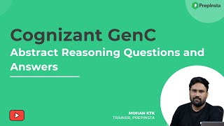 Cognizant GenC Abstract Reasoning Questions and Answers [upl. by Macri]