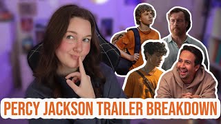 Percy Jackson Official Trailer BREAKDOWN [upl. by Otanod]