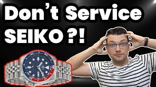 Seiko Repair Truth  Disposable [upl. by Westleigh3]