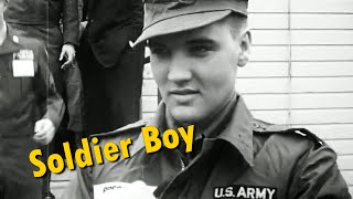 ELVIS PRESLEY  Soldier Boy New Edit 4K [upl. by Ansley923]