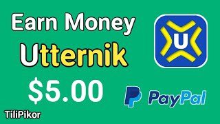 Utternik Opinion Rewards‏  Make money online [upl. by Moureaux]