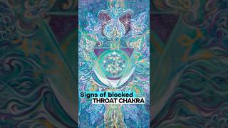 Signs of Blocked Throat Chakra 🗣️🩵 [upl. by Hasile988]