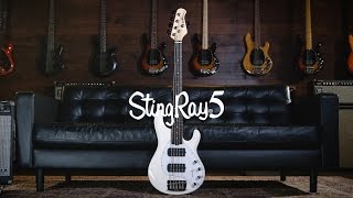 Ernie Ball Music Man StingRay 5 Bass Joe Dart Demos [upl. by Morie157]