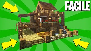 COME COSTRUIRE UNA CASA SURVIVAL INCREDIBILE FACILE  Minecraft ITA Tutorial wMatt [upl. by Yennaiv]