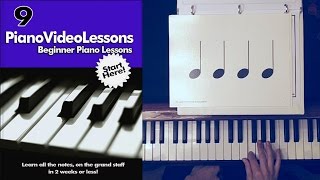 A9 Basic Rhythm Quarter Half and Whole Notes Free Beginner Lesson 9 [upl. by Gaudette]