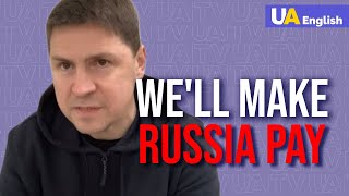 Михаил Подоляк Увольнение Залужного Авдеевка Интервью Путина Карлсону [upl. by Akimehs]