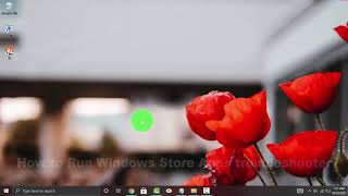 Windows 10 Home  How to Run Windows Store Apps troubleshooter [upl. by Brittne]