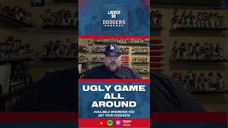 Dodgers lose ugly game full of bad offense bad pitching amp bad fans dodgerstadium [upl. by Mcneil]