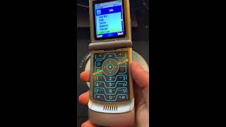 Motorola RAZR V3  Ringtones [upl. by Aloysius507]