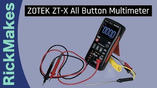 ZOTEK ZTX All Button Multimeter [upl. by Nesila]