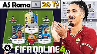 FIFA Online 4  20 Tỷ BP Cùng I Love Xây Dựng Đội Hình quot THÀNH ROME quot AS Roma Lương 200 Khủng Nhất [upl. by Eirolam]