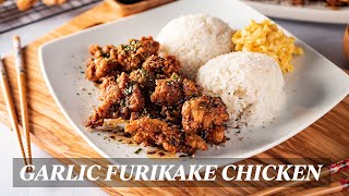 How to Make Hawaiis Best Fried Garlic Furikake Chicken [upl. by Vickey]