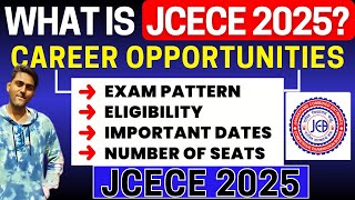 JCECE 2025  Eligibility amp Pattern Application Form Dates Syllabus Admit Card [upl. by Leor]