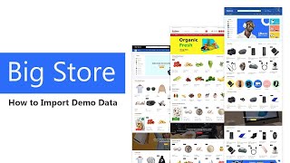 How to Import demo in Big Store Free eCommerce WordPress theme [upl. by Oicneconi]