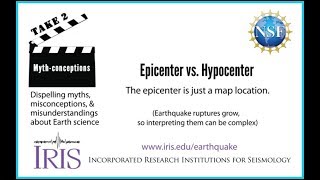 Epicenter or Hypocenter Which was it Whats the difference [upl. by Dihgirb]