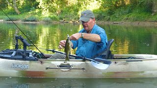 Kayak fishing on one of the most diverse streams in the world The Green River [upl. by Lekym]