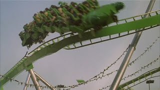 House on Haunted Hill  Roller Coaster Accident Scene 1080p [upl. by Neit]