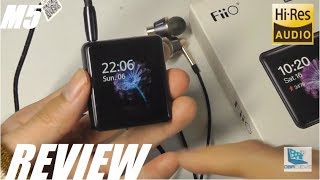 REVIEW Fiio M5 HiFi HiRes Audio MP3 Player Touchscreen Bluetooth 99 [upl. by Lap864]