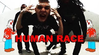 AFOURTEEN  HUMAN RACE FT BRUHMANEGODLIL DARKIE OFFICIAL MUSIC VIDEO [upl. by Euhsoj]