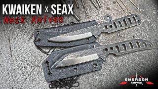 Emerson Neck Knives Preview [upl. by Anelaf]