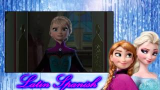 Frozen  For The First Time In Forever One Line Multilanguage [upl. by Liatnahs]