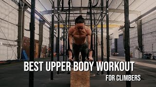 Best Upper Body Workout for Climbers Antagonist amp Agonist [upl. by Eckel]