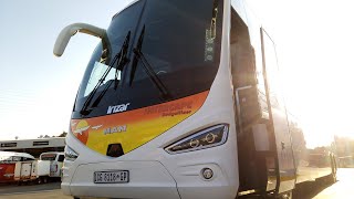 INTERCAPE  Touring the Budgetliner Irizar i6S 390 Plus powered by MAN RR4 26480 [upl. by Bennet269]