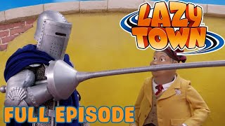 Lazy Town  The Blue Knight  Full Episode [upl. by Attelahs889]