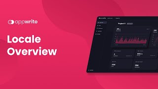 Appwrite Locale Overview [upl. by Acirtal]