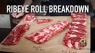 How to Break Down a Ribeye Roll [upl. by Thain]