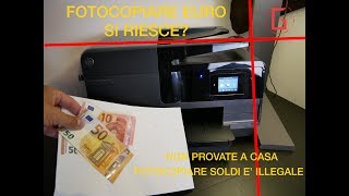 Cosa succede se proviamo a FOTOCOPIARE una BANCONOTA [upl. by Anihtyc200]