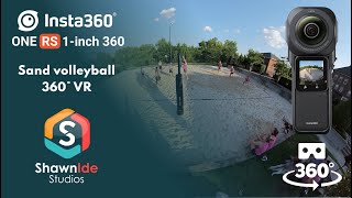 Sand Volleyball 360° VR  Insta360 ONE RS 1Inch 360 [upl. by Horten896]