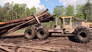 Swamp Loggers with Bobby Goodson lets go into the swamp [upl. by Oicnoel775]