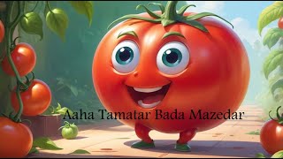 Aaha Tamatar Bada Mazedar  Hindi Rhymes amp Kids Cartoons  Kuk Kuk TVहिन्दी [upl. by Okihcas]