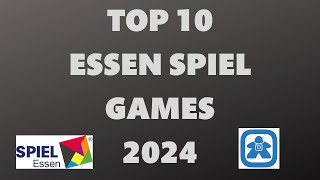 Essen 2024 Top 10 Games I researched over 1000 games to bring you the best of the best [upl. by Inalaehon760]