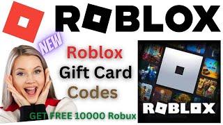 roblox gift card codes 2024 unused [upl. by Ladnyc886]