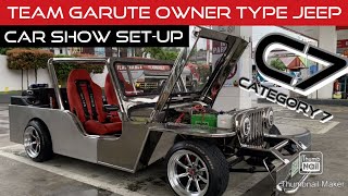 CARSHOW SETUP OWNER TYPE JEEP  FULL REVIEW  SOUND SYSTEM [upl. by Wolliw843]